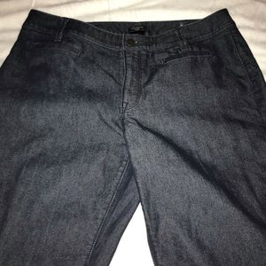 Ann Taylor Flat Front Dress Jeans Petite